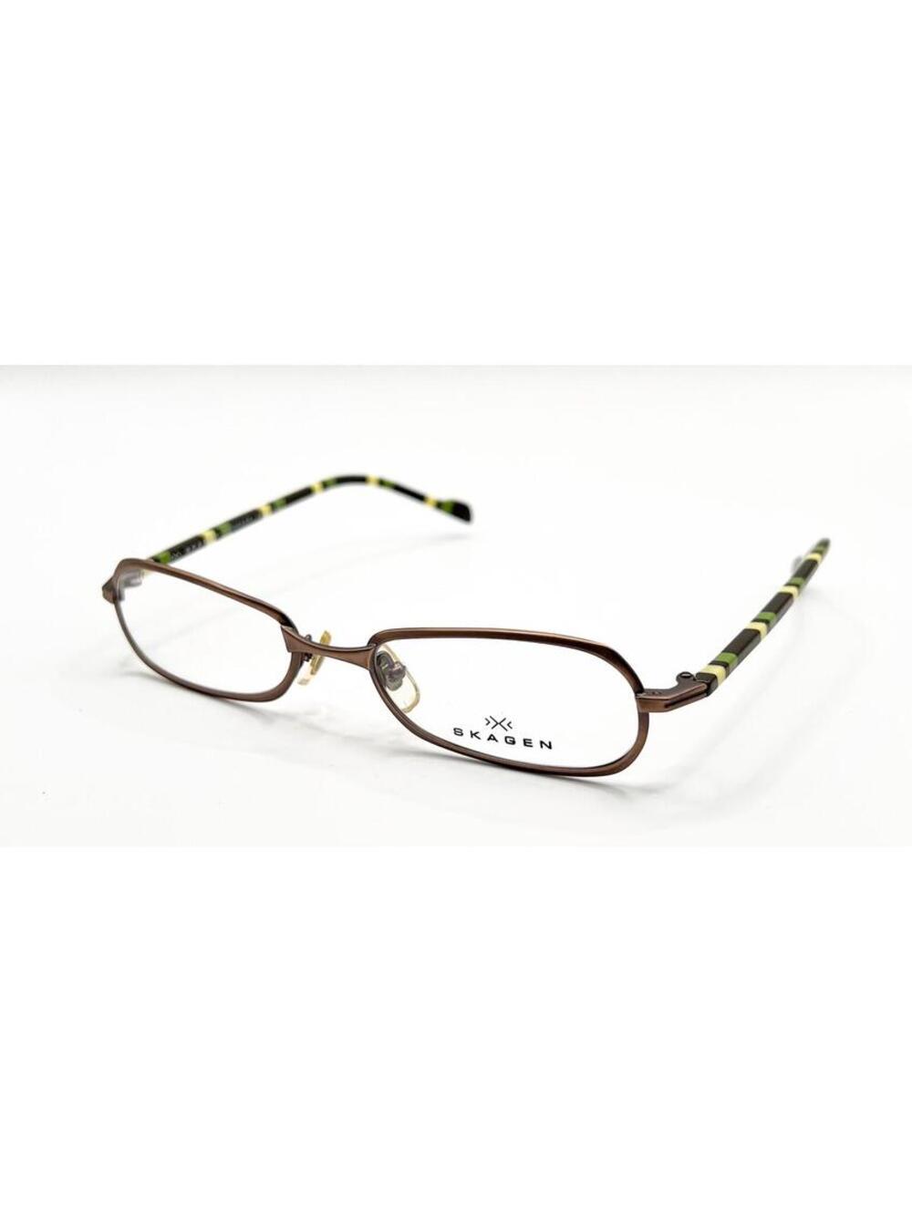 Skagen E303 Gu Brown Authentic Eyeglasses 51-18-135